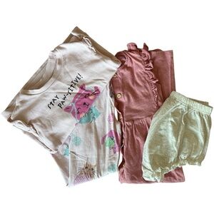H&M Summer Toddler Clothing Bundle 3T – 4 Pc Cotton Set